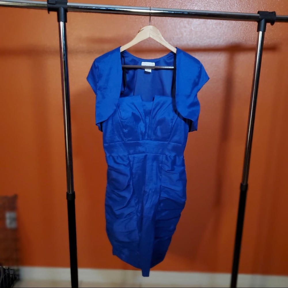Blue formal dress